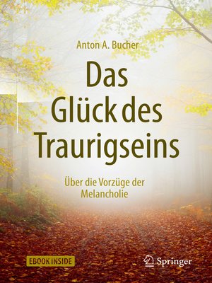 cover image of Das Glück des Traurigseins